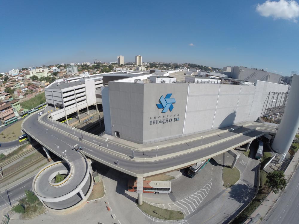 Vias de acesso ao Shopping Estação, Belo Horizonte, MG